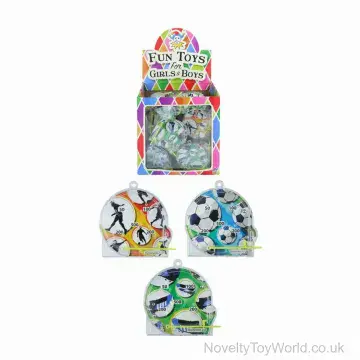 Mini Football Design Pinball Maze Game (5cm)