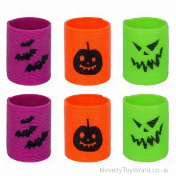 Mini Halloween Scary Face Coil Spring (3.5cm)