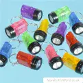 Bulk Buy | Mini Novelty Torch Keyring (2.5cm) | Wholesale Novelty Keyrings UK