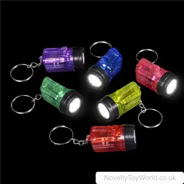 Mini Novelty Torch Keyring (2.5cm)