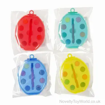 Mini Paint Set & Brush For Party Bags (6cm)