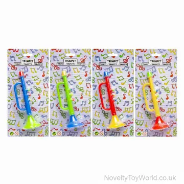 Mini Plastic Trumpet Toy (16cm)