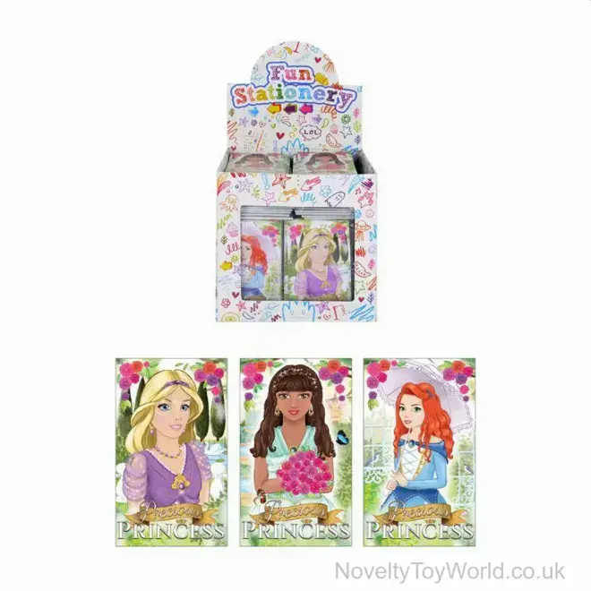 Mini Princess Notepad (9cm x 5.5cm) | Bulk Buy Princess Party Bag Fillers