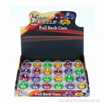 Mini Pull Back Toy Cars inside Egg - Vending Machine Prizes