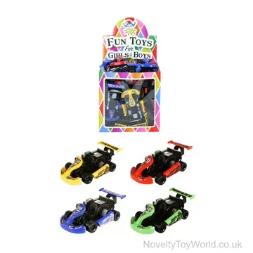 Mini Racing Car - 4 Assorted Designs (10cm)