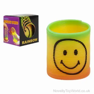 Mini Rainbow Slinky Style Coil Spring (3.5cm)
