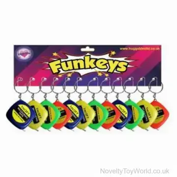 Mini Tape Measure Keyring - 3.5cm