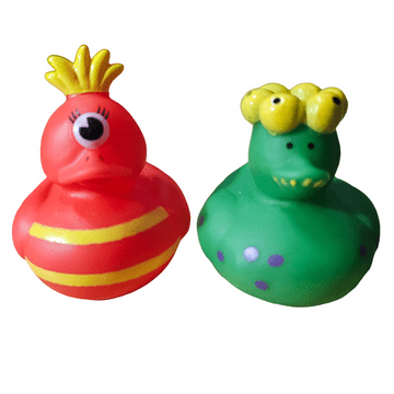 Monster Character Novelty Rubber Ducks (5cm)