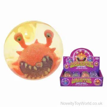 Monster Face Light Up Balls