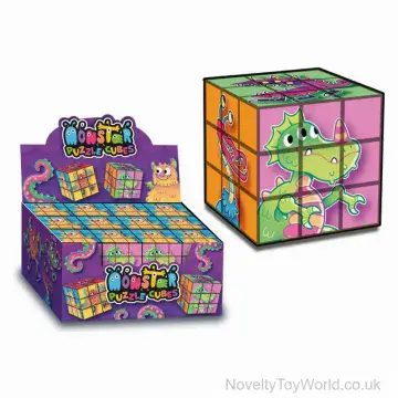 Monster Puzzle Cube Fidget Toy (5.5cm)