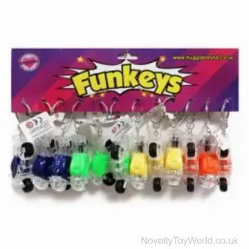 Motorbike Light Keyring Torch (6cm)