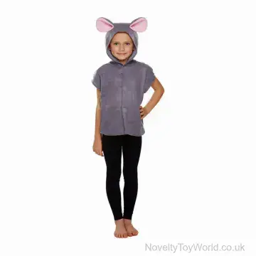 Mouse Costume  - Children Fancy Dress (Small 4-6 Years)