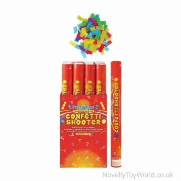 Multicolour Paper Confetti Cannon (50cm)