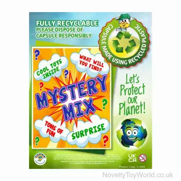 Mystery Toy Mix Vending Capsule - 50-57mm