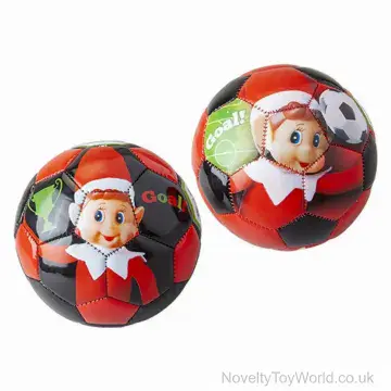Naughty Elf Themed Shiny Football (Ball Size 2)