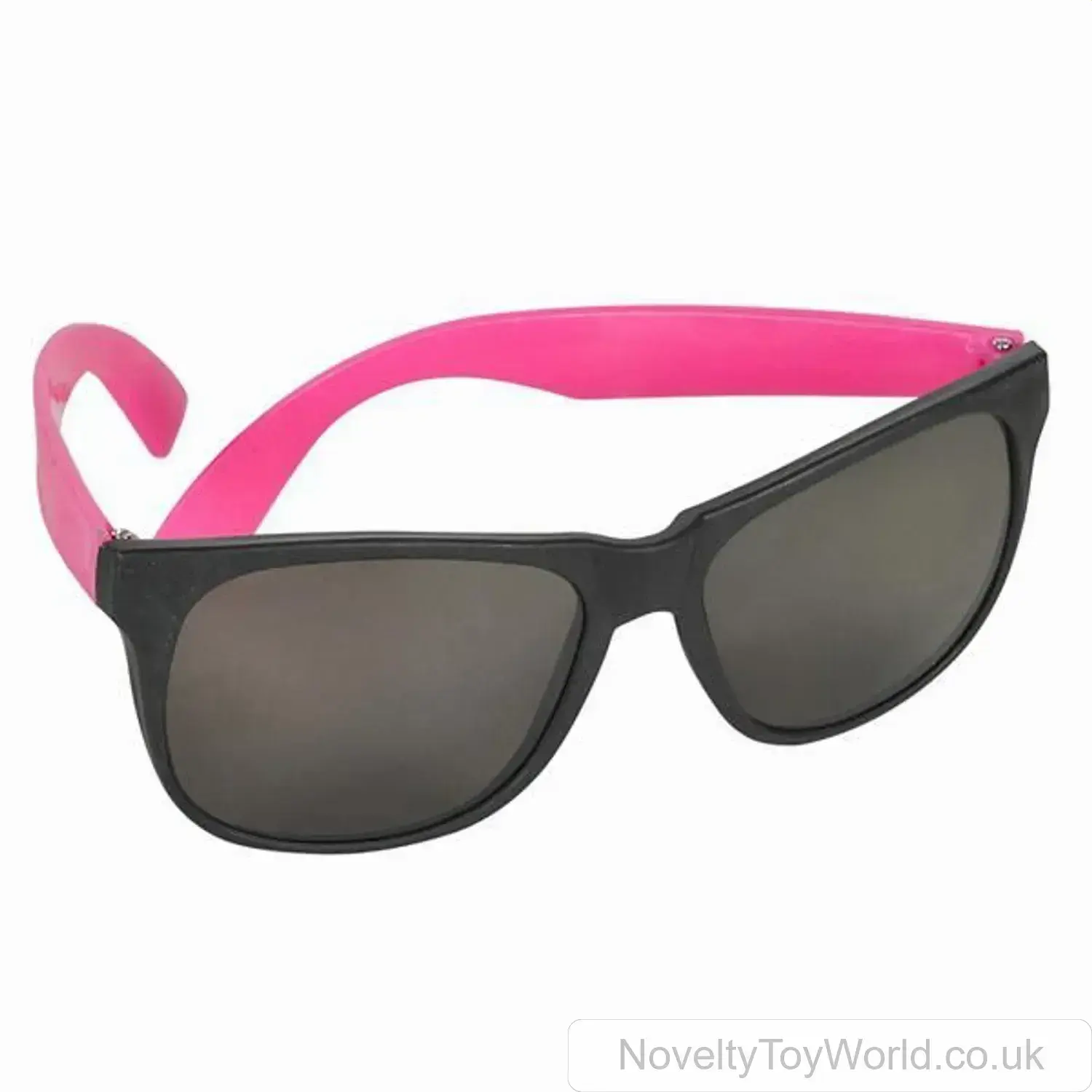 Bulk Buy Neon Black Frame Party Sunglasses