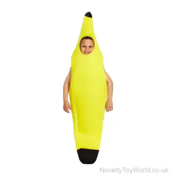 Novelty Banana Costume Child Size (Medium 7-9 Years)