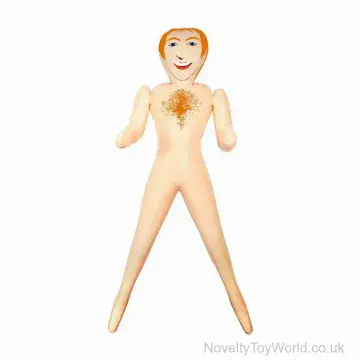 Novelty Blow Up Male Doll for Hen Parties - Ginger (150cm)