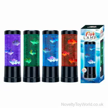 Novelty Colour Changing Fish Lamp - Battery Operated (25cm)