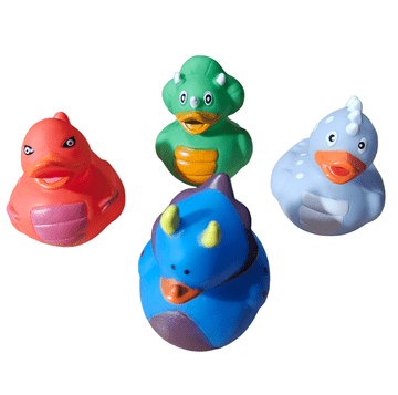 Novelty Dinosaur Toy Rubber Ducks (5cm)
