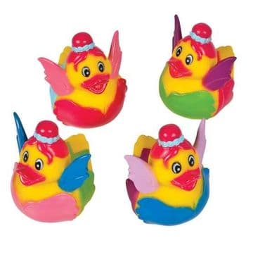 Novelty Fairy Princess Rubber Ducks (5cm)