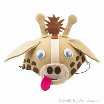 Novelty Giraffe Animal Hat - 20cm