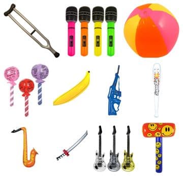 Novelty Inflatable Toy Assortment (50cm - 110cm)