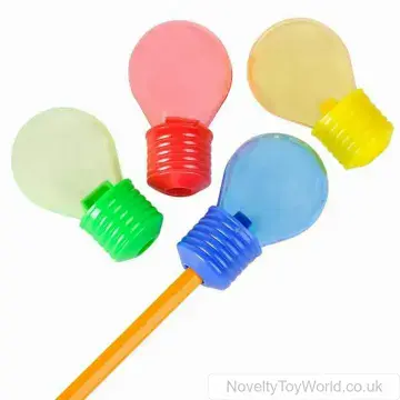 Novelty Light Bulb Pencil Sharpener (6cm)