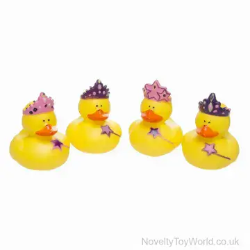Novelty Princess Rubber Ducks (5cm)
