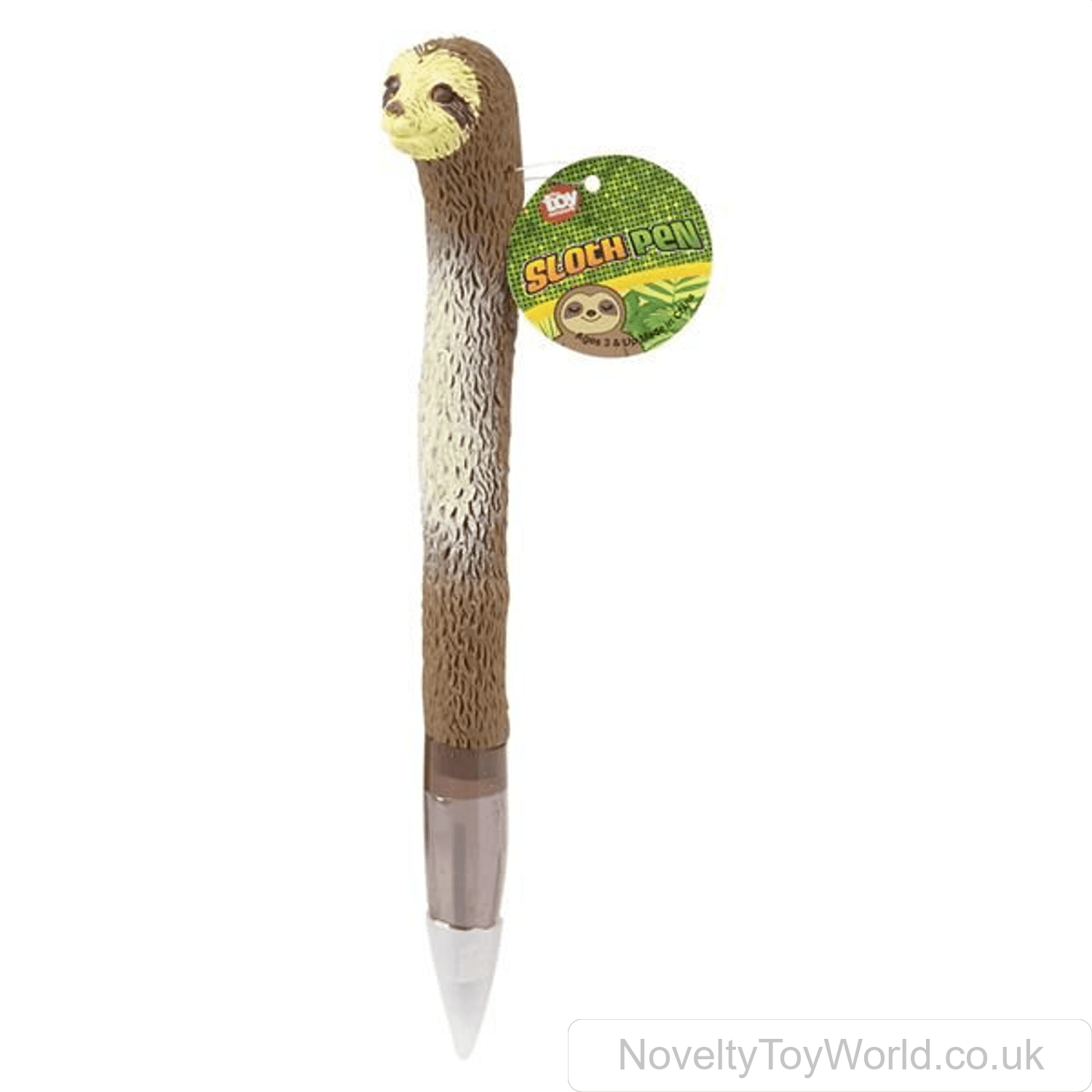 Wholesale Novelty Sloth Pen (20cm) Bulk Buy Pens & Stationery