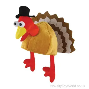 Novelty Thanksgiving Turkey Hat - Adult