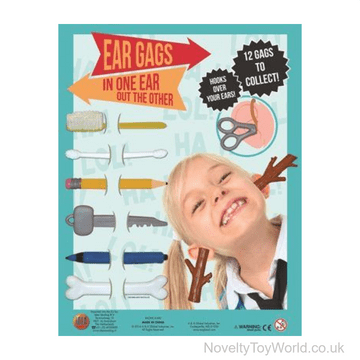 Object Through Head Ear Gags Joke Toy - 50mm Vending Capsules