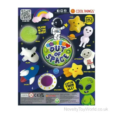 Out of Space Squishy Toys - 50mm Vending Capsule