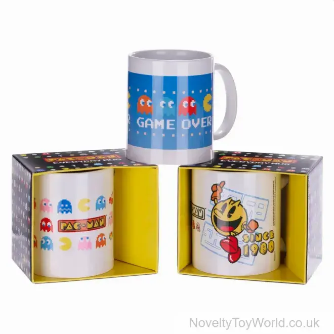 Pac-Man Licensed Everyday Mug in Gift Box (325ml) | Wholesale Branded