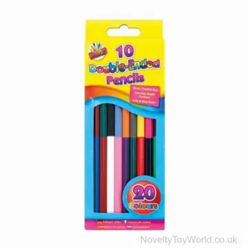 Pack of 10 Double Ended Colouring Pencils