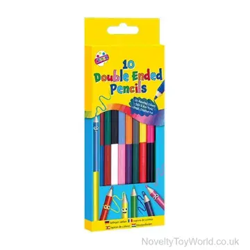 Pack of 10 Double Ended Colouring Pencils