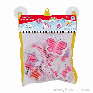 Pack of 16 Unicorn Bath Shapes - EVA Foam