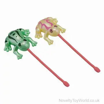 Pack of 2 Froggy Sticky Window Walkers with Stick Out Tongue