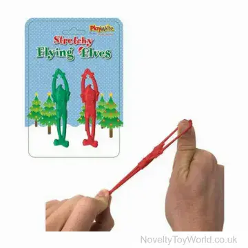 Pack Of 2 Stretchy Elf Flickers - 8.5cm