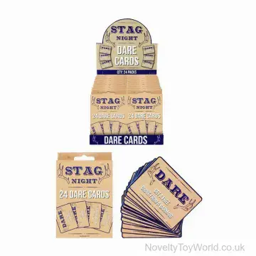 Pack Of 24 Dare Cards - Stag Party Game