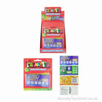 Pack of 3 Fake Joke Scratch Cards