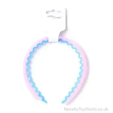 Pack of 3 Wavy Plastic Alicebands For Girls