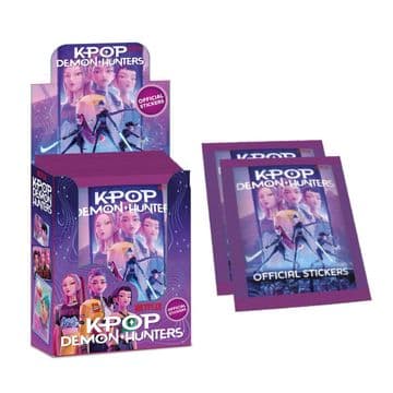 Pack of 5 K-Pop Demon Hunters Stickers (Boxed)