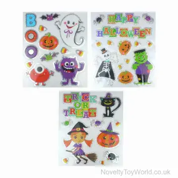 Pack of Halloween Window Stickers