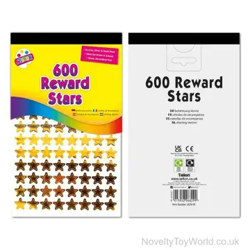 Pack of Reward Stars Stickers