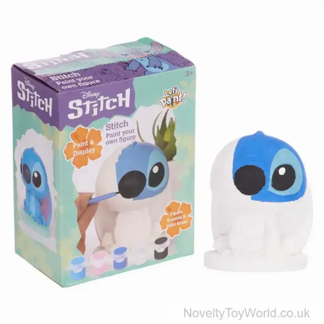 Paint Your Own Disney Stitch Ceramic Figure - Boxed | Wholesale Toys UK