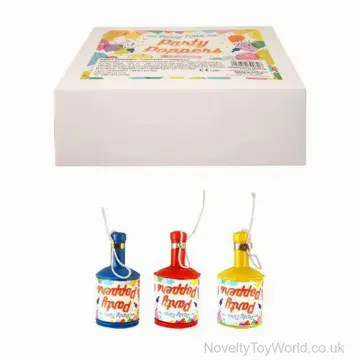 Party Poppers - Wholesale Party Supplies (5cm) - Priced Per Dozen