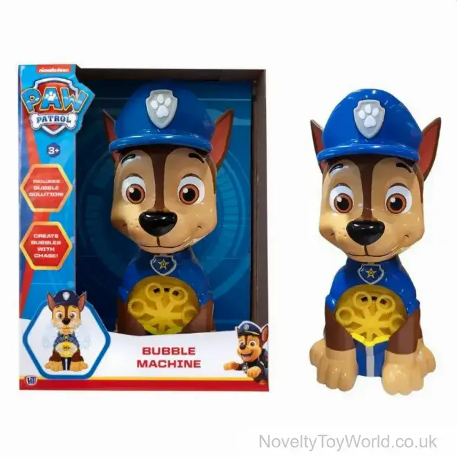 Paw Patrol Bubble Machine With Bubble Liquid | Wholesale Paw Patrol Toys UK