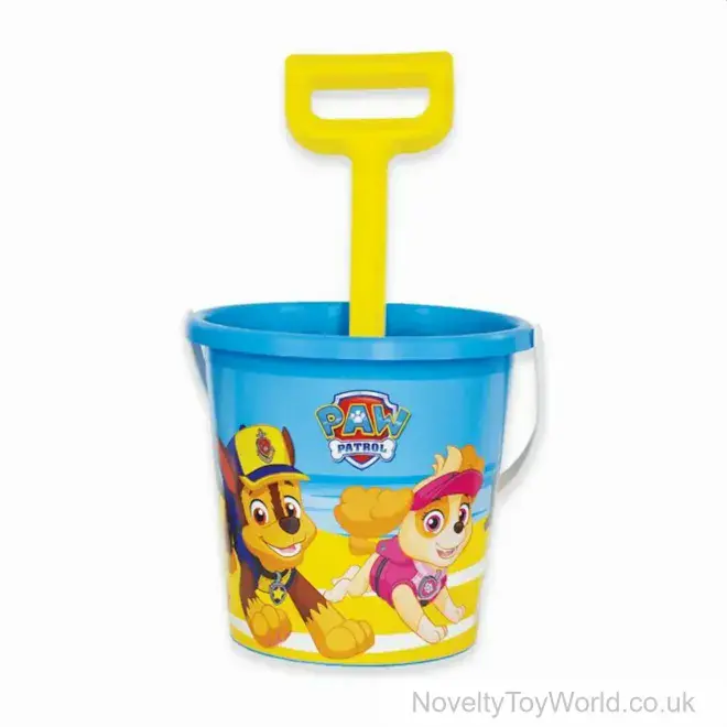 Paw Patrol Bucket & Spade Set (17cm) | Wholesale Beach Toys For Kids UK