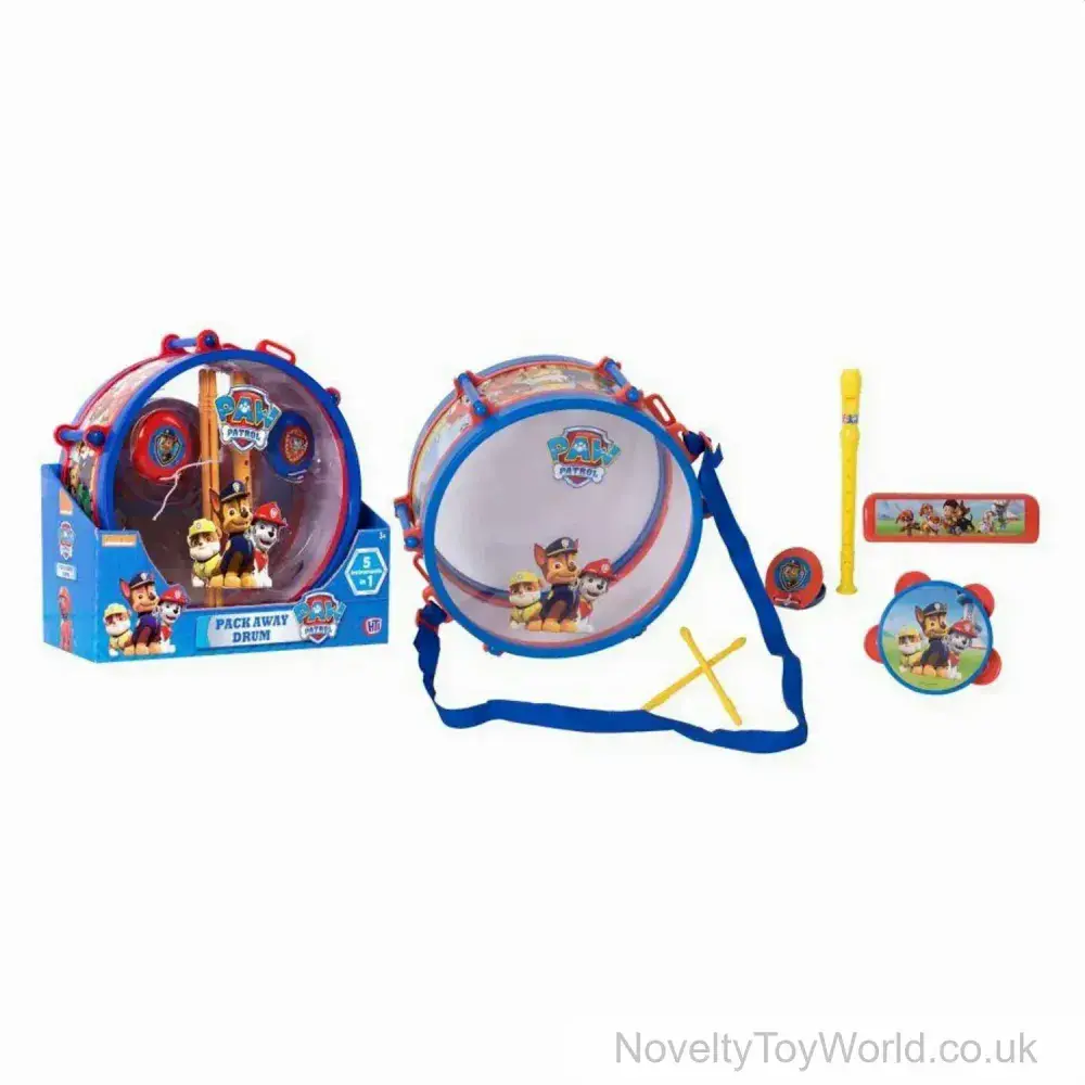 Paw Patrol Musical Drum Band Set 5 Piece First Musical Toy For Children